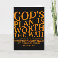 Gottes Plan ist einen wartens wert Christlich Jesu