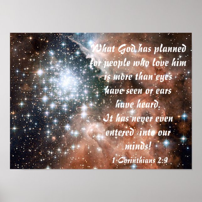 Gottes Plan Poster (Vorne)
