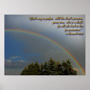 Gottes Regenbogenversprechen Poster