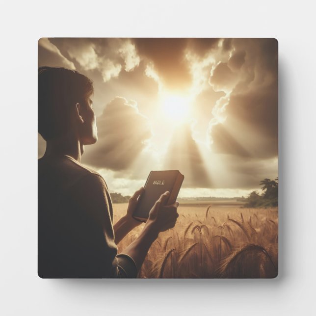 Gottes Schicksal - Neue Zielscheibe Fotoplatte (Vorderseite)