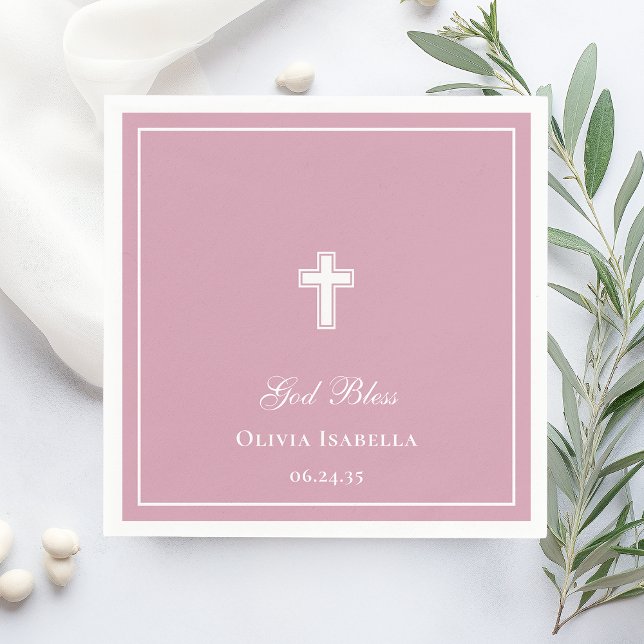 Gottes segensreiches Cross Girl Baptisse Serviette (Von Creator hochgeladen)