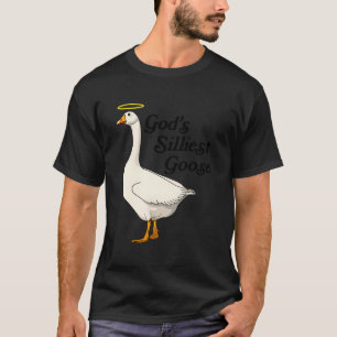 Gottes Silberälteste Gänse Funny Duck Liebhaber T-Shirt