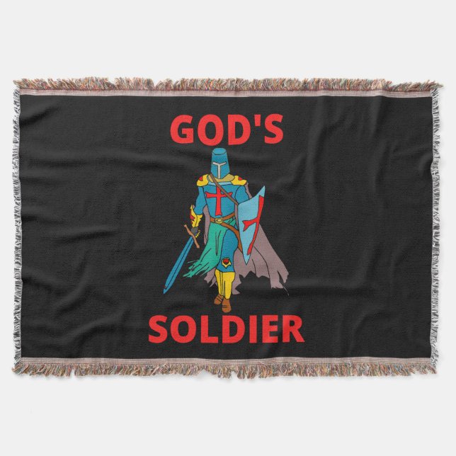 Gottes Soldat in Waffen Decke (Vorderseite)