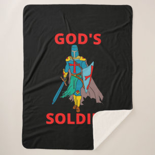 Gottes Soldat in Waffen Sherpadecke