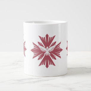 Gottes Taube des Friedens Jumbo-Tasse