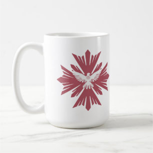 Gottes Taube des Friedens Kaffeetasse