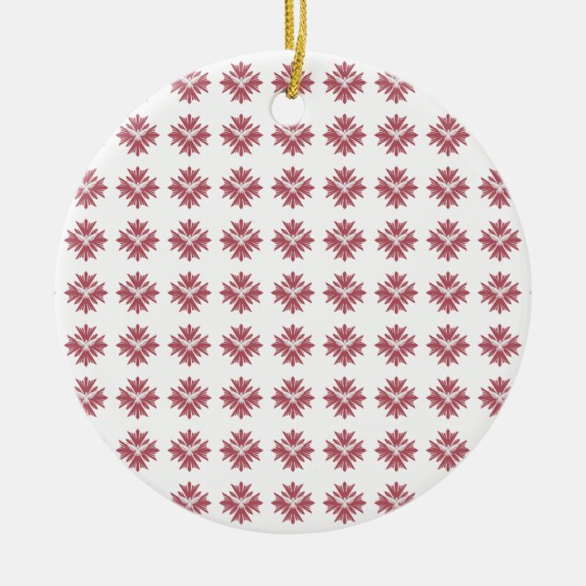 Gottes Taube des Friedens Keramik Ornament (Vorne)