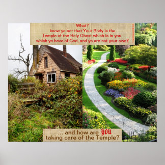 Gottes Tempel II Poster