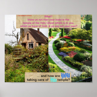 Gottes Tempel II Poster