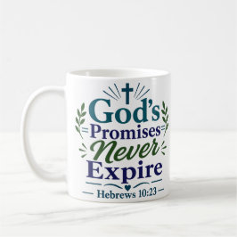 Gottes Verheißungen laufen nie aus Christlicher Gl Kaffeetasse