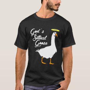 Gottes verrückteste Gans-Fancy T-Shirt