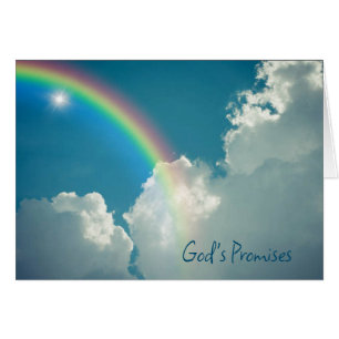 Gottes Versprechen Rainbow Sky Christlich
