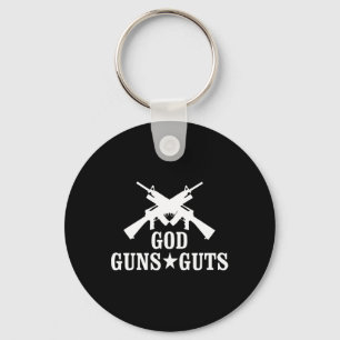 Gottes Waffen und Mützen passen zu WeihnachtsOutfi Schlüsselanhänger