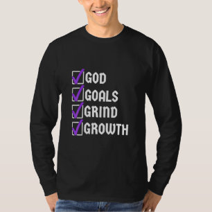 Gottes Ziele Wachstum T-Shirt