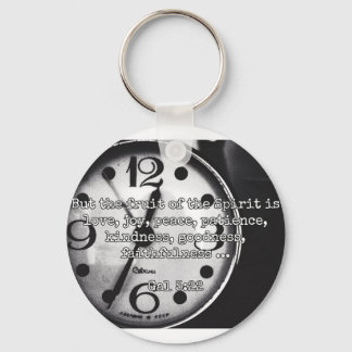 Gottes Zitate: Gal 5:22 — "Frucht des Geistes" Schlüsselanhänger