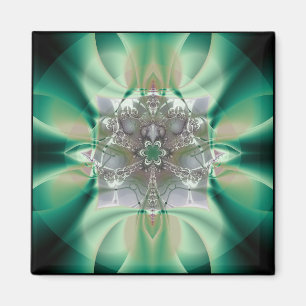 Gottesanbeterin: ethisches Blauprint Magnet