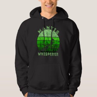 Gottesanbeterin-Flüsterer Retro Vintage Grün Insek Hoodie