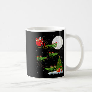 Gottesanbeterin Insekt Weihnachtsmann Schlitten Fl Kaffeetasse