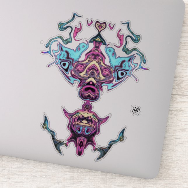 Gottesdienst Aufkleber (Detail)