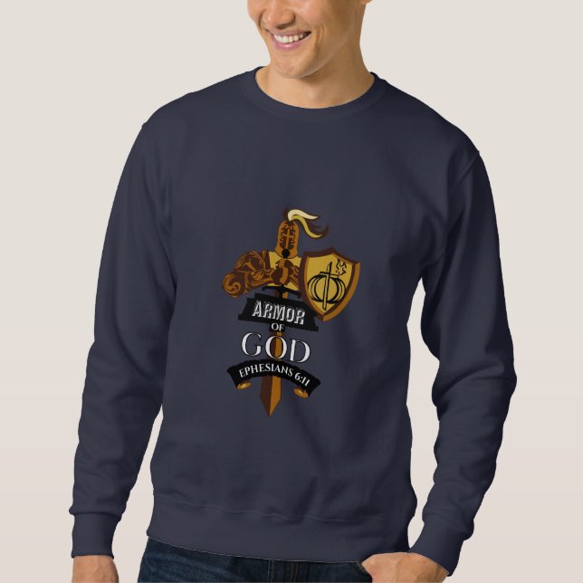 Gottesdienst| Design der Bibel Sweatshirt (Vorderseite)