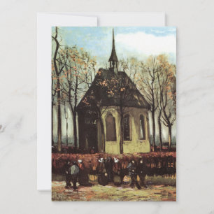 Gottesdienst in der Kirche, Nuenen von Vincent van