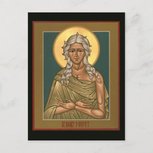 Gottesdienst von Ägypten Postkarte