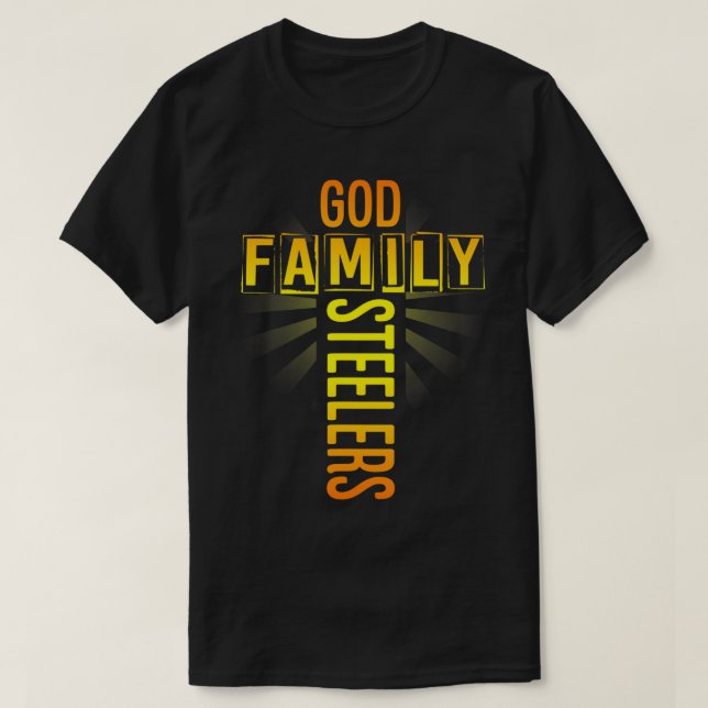 Gottesfamilie Steeler Shirt Vatertag Geschenk T-Sh (Design vorne)