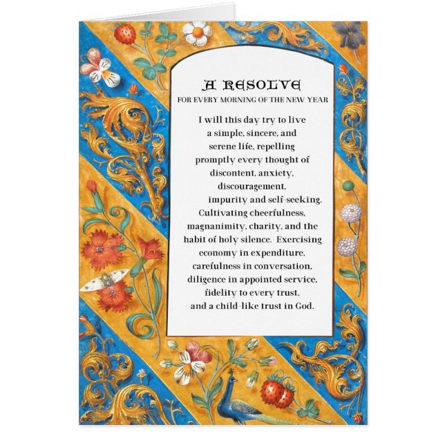 Gottesfürchtige Silvesterschrift (Vorne)