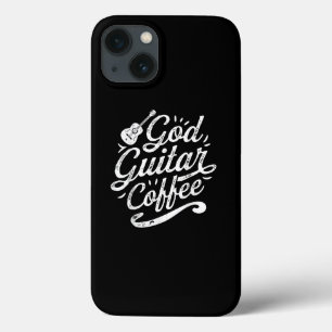 Gottesgitarre Kaffeemusik Lover Christlich Case-Mate iPhone Hülle