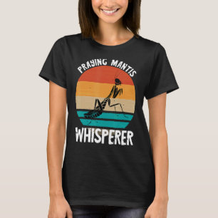 Gottesmantis-Flüsterer Retro Vintage Gottesanbeter T-Shirt