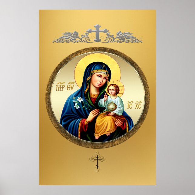 Gottesmutter Poster (Vorne)
