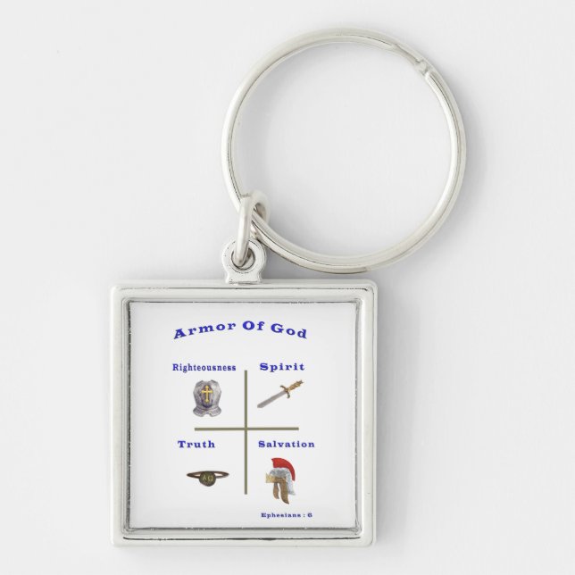 Gottesrüstung Schlüsselanhänger (Vorne)