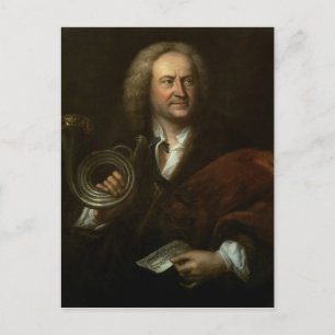 Gottfried Reiche , Senior Musician und Solo Postkarte