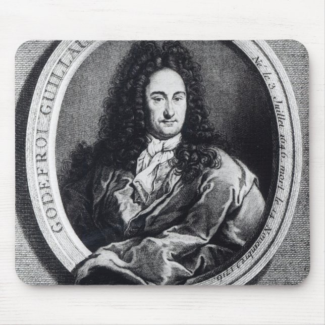 Gottfried Wilhelm Leibniz Mousepad (Vorne)