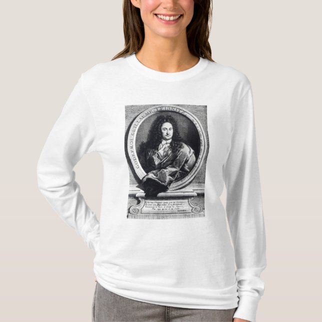 Gottfried Wilhelm Leibniz T-Shirt (Vorderseite)