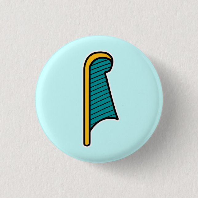 Gottheit:: Ma'at Button (Vorderseite)