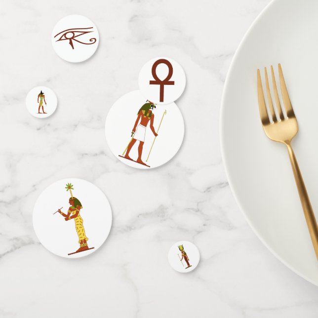 Gottheiten des alten Ägypten Konfetti (Gruppe)