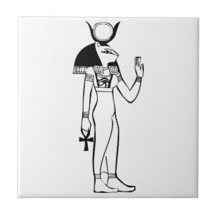 Göttin, ägyptische Hieroglyph Fliese