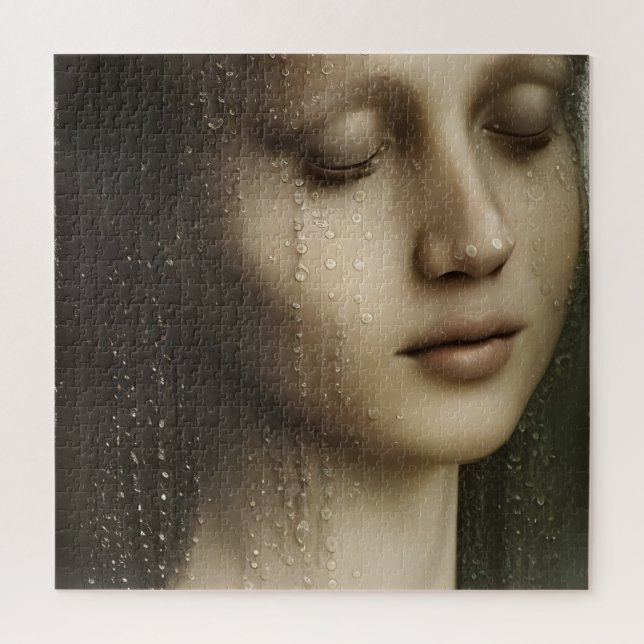 Göttin aus dem Wasserrätsel Puzzle (Vertikal)