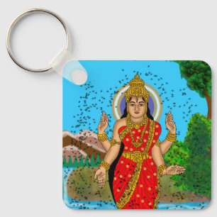 Göttin Bhramari Schlüsselanhänger