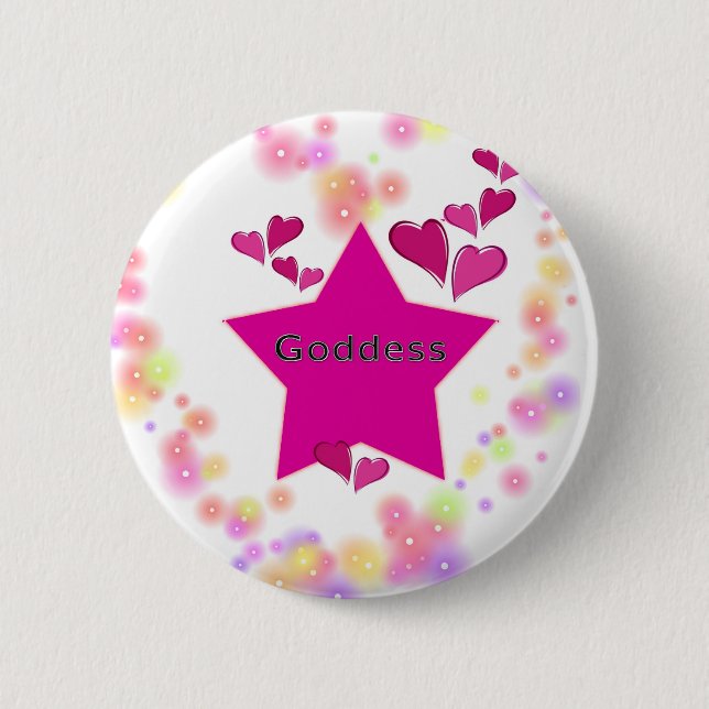 GÖTTIN BUTTON (Vorderseite)