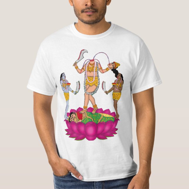 Göttin Chinnamastika T-Shirt (Vorderseite)