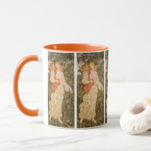Göttin der Blüten und Blumen, Flora von Morgan Tasse