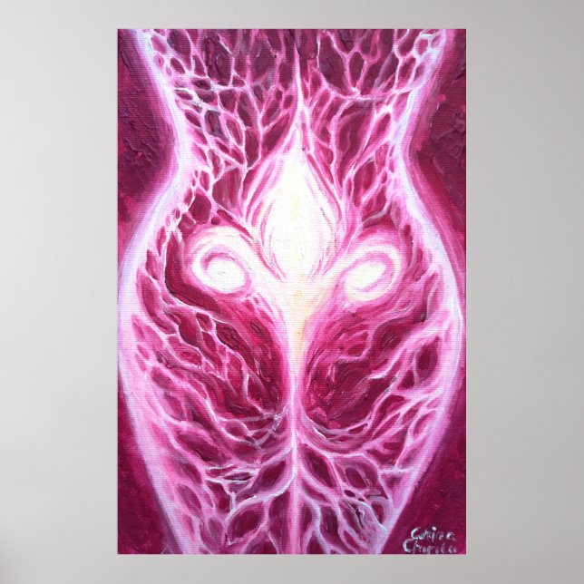 Göttin der Fruchtbarkeit Poster (Vorne)