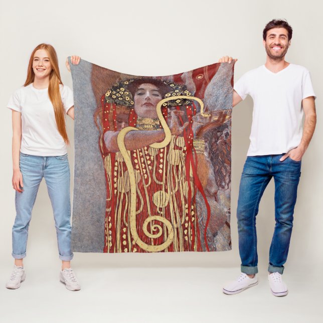 Göttin der Gesundheit, Hygieia (Salus), Gustav Kli Fleecedecke (Beispiel)