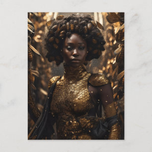 Göttin der Honigbienen Postkarte