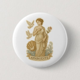 Göttin der Liebe Button