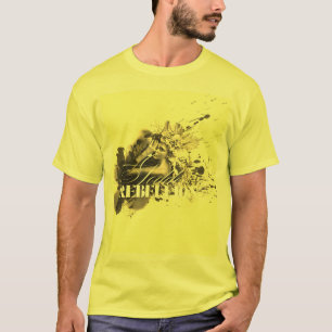Göttin der Rebellion - Fettformatige Porträttinte  T-Shirt