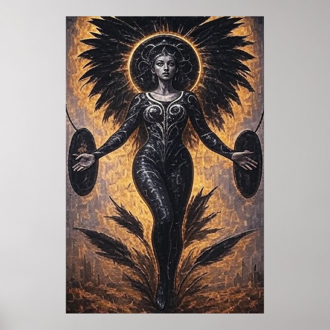 Göttin der Schatten Poster (Vorne)