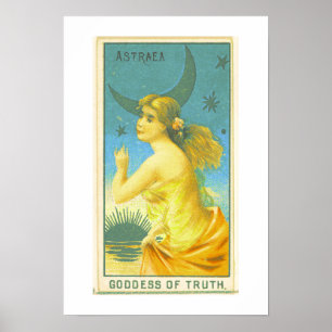 Göttin der Wahrheit, Astraea, Poster Print